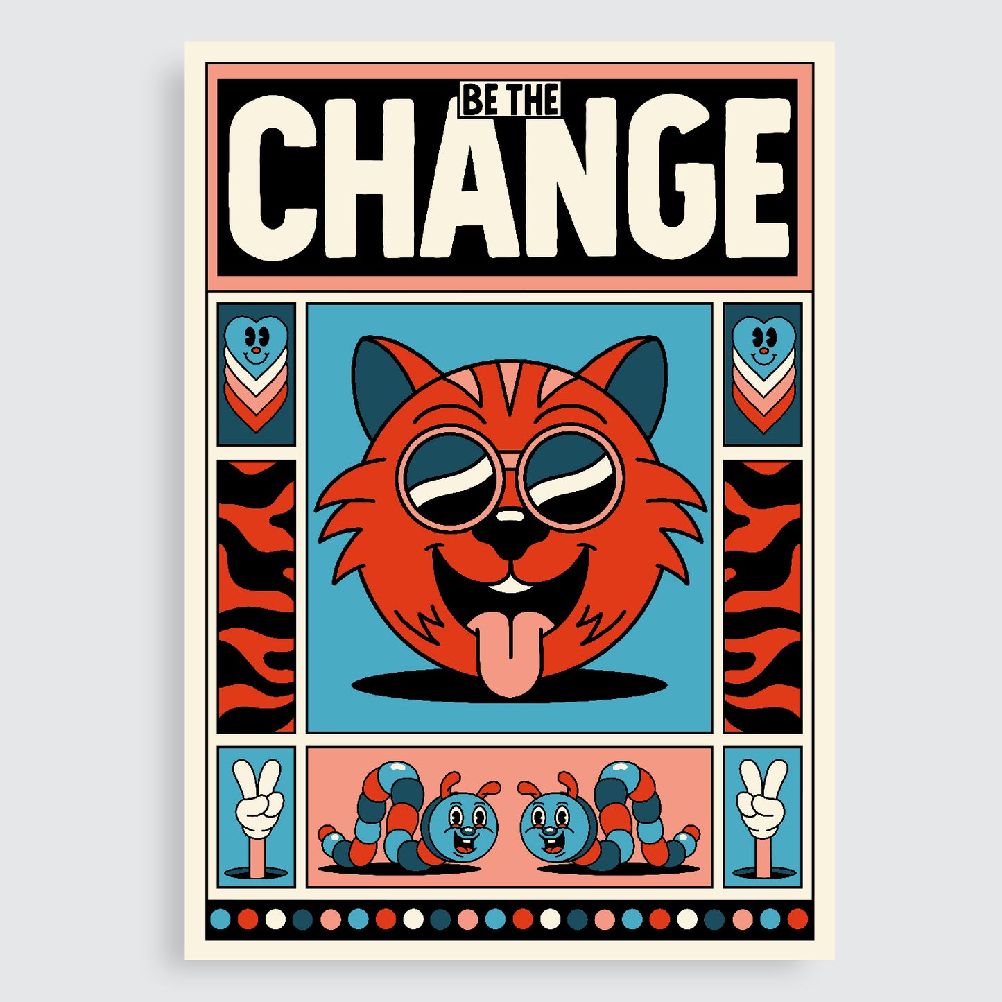 BE THE CHANGE – GICLÉE PRINT