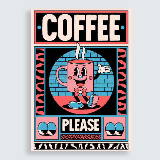 COFFEE – HAND-CRAFTED GICLÉE PRINT