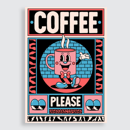 COFFEE – HAND-CRAFTED GICLÉE PRINT