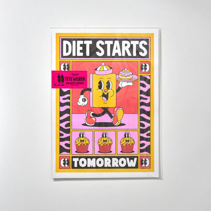 DIET STARTS TOMORROW