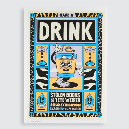 HAVE A DRINK "EXHIBITION LISBON" – RISO PRINT