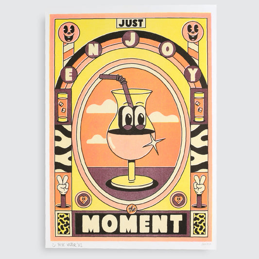 ENJOY THE MOMENT – RISO PRINT