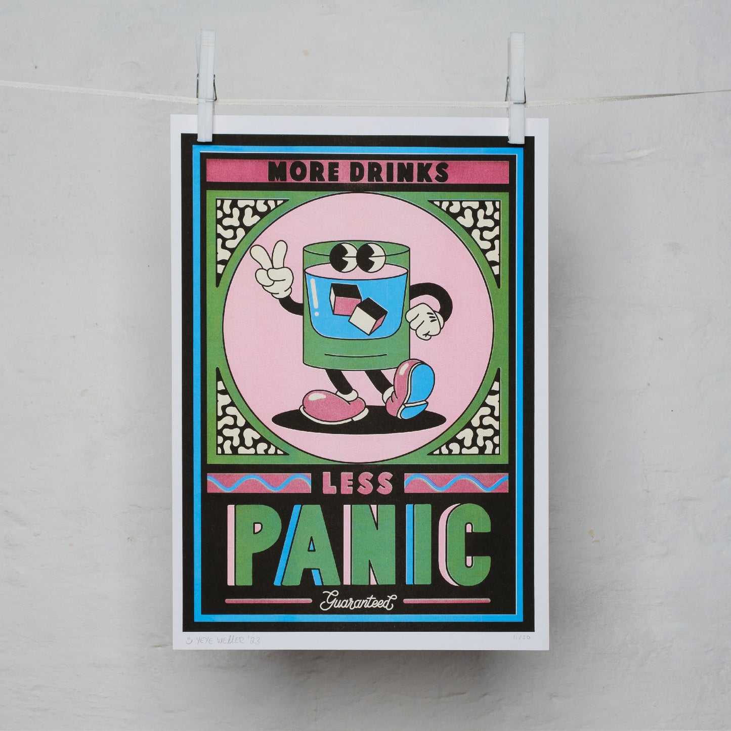 LESS PANIC – RISO PRINT