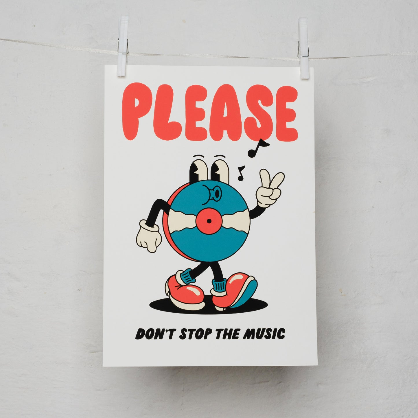 DON´T STOP THE MUSIC – GICLÉE PRINT