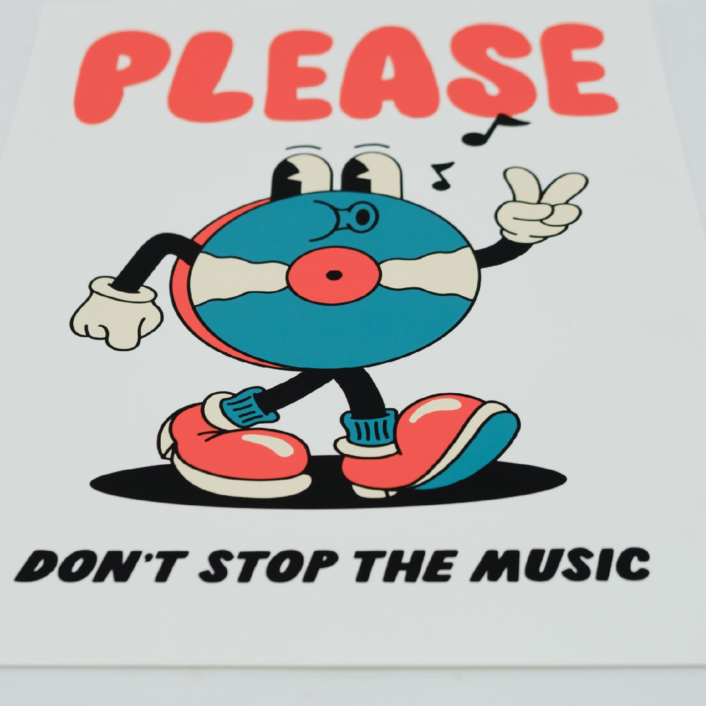 DON´T STOP THE MUSIC – GICLÉE PRINT