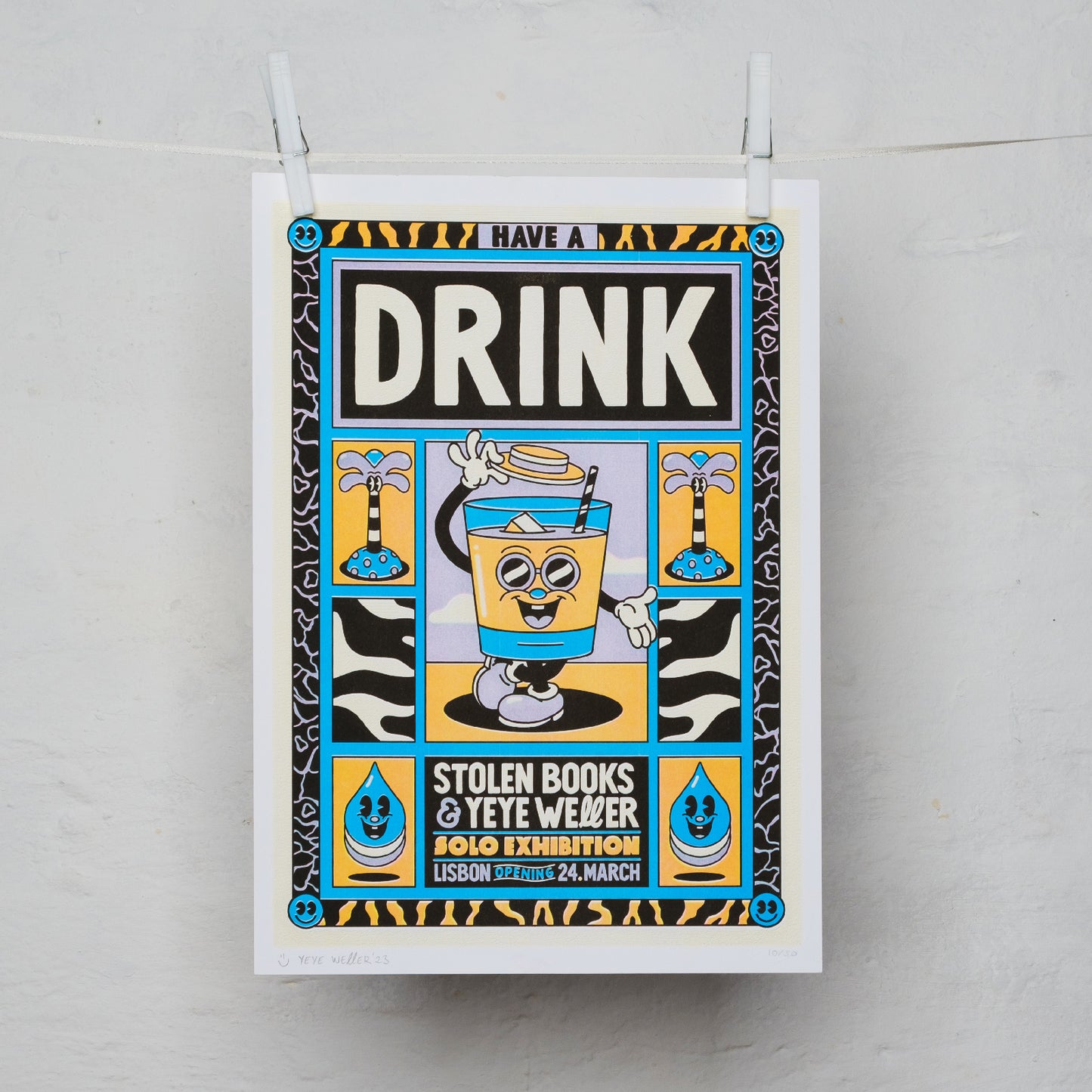 HAVE A DRINK "EXHIBITION LISBON" – RISO PRINT