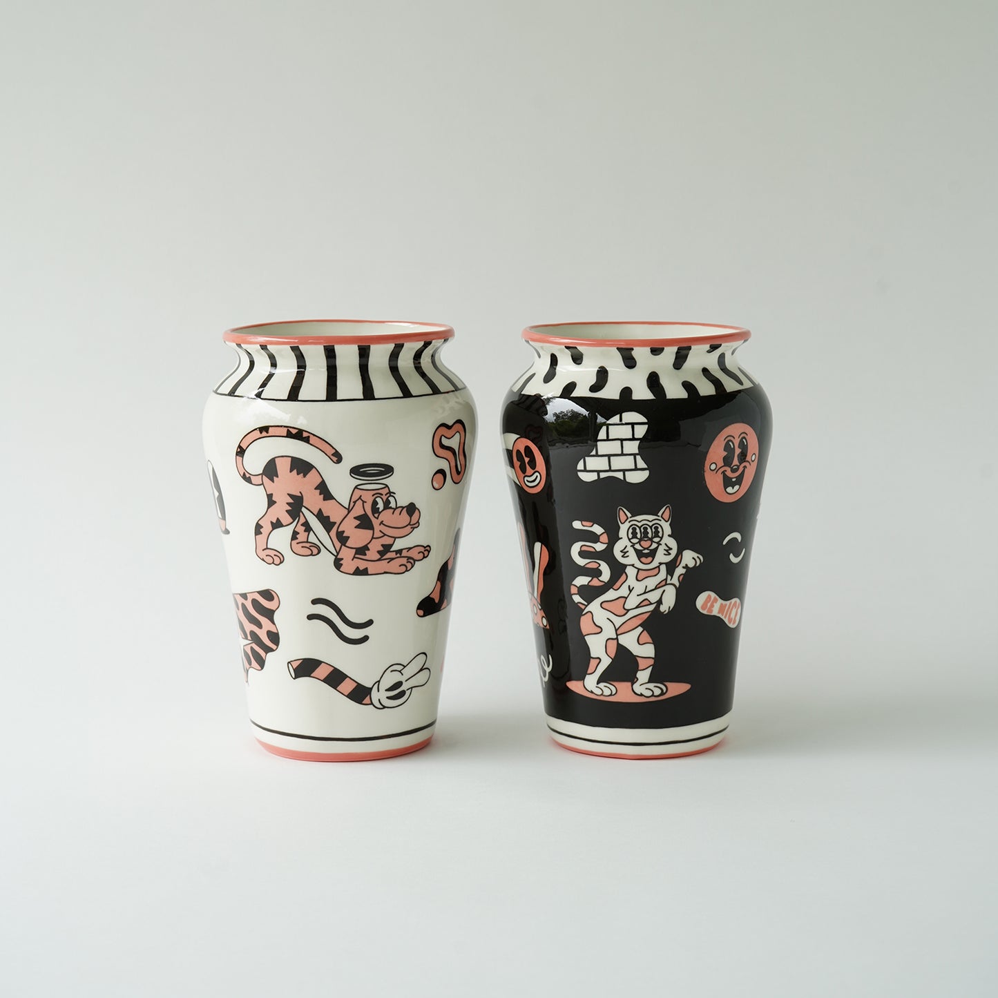 YEYE WELLER × SOUF CERAMICS – FINE PORCELAIN VASE