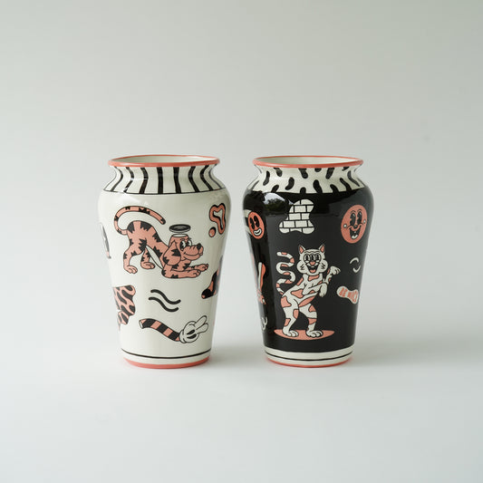 YEYE WELLER × SOUF CERAMICS – FINE PORCELAIN VASE