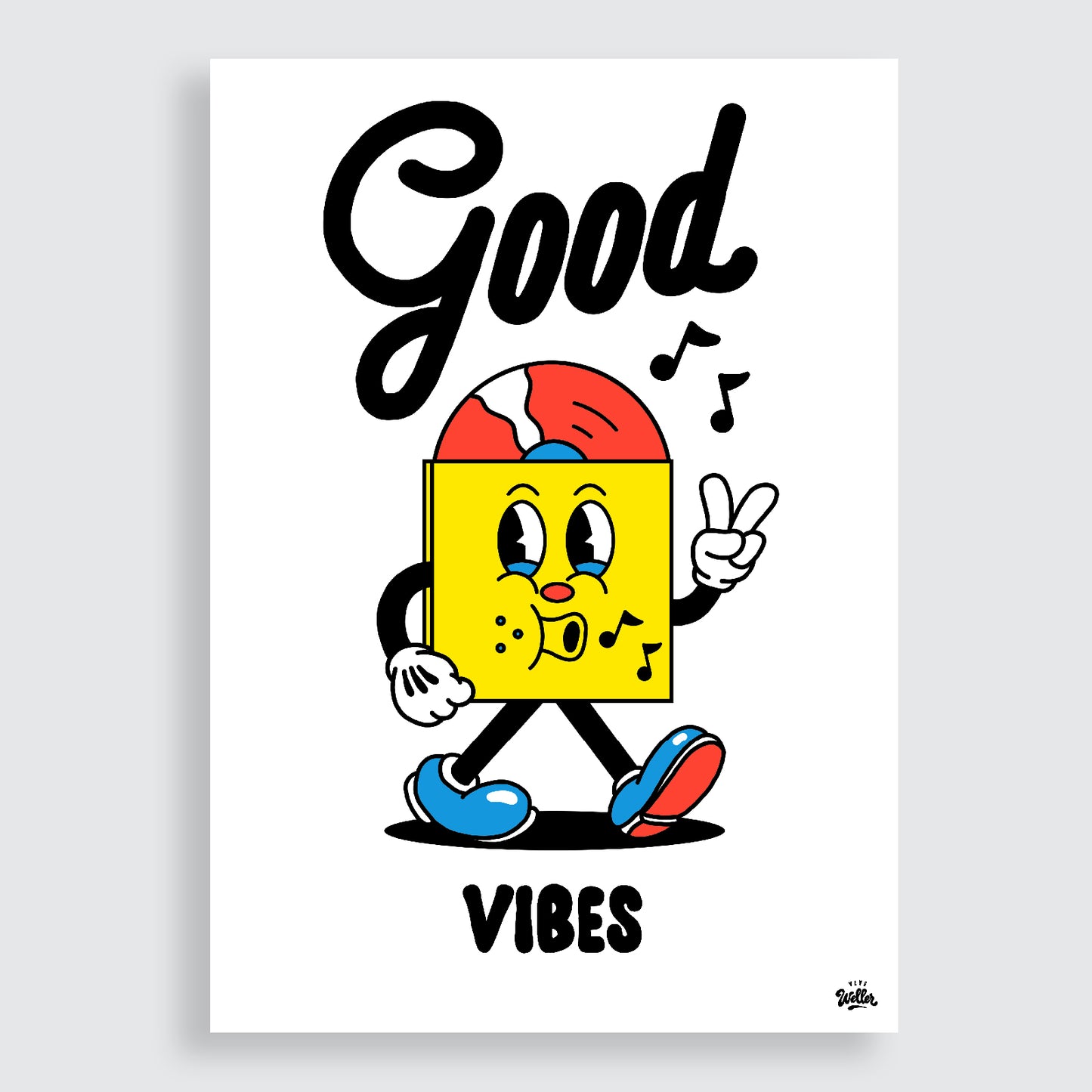 VIBES – LETTERPRESS PRINT