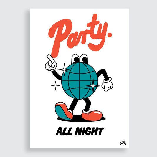 PARTY – LETTERPRESS PRINT