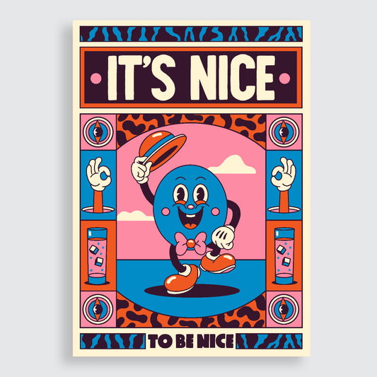 NICE – HAND-CRAFTED GICLÉE PRINT